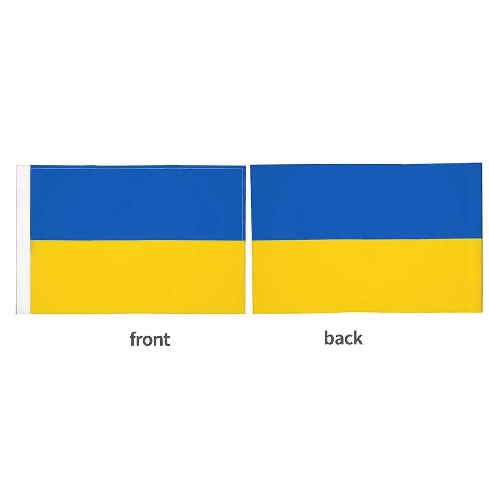 12x18in Ukraine Flag Ukrainian Banner Flags Decoration Flags For Party Festival Parades Parties Decor Excluding Flagpoles