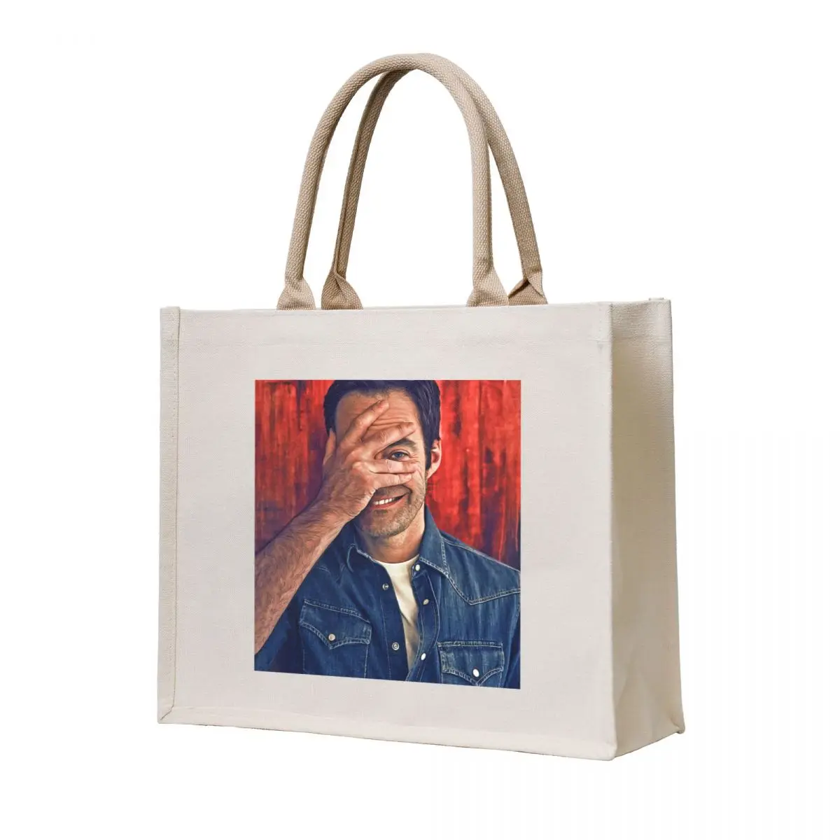 Bill Hader Tote Bag canvas shopping bag university shopper bag Canvas shopping cart bags