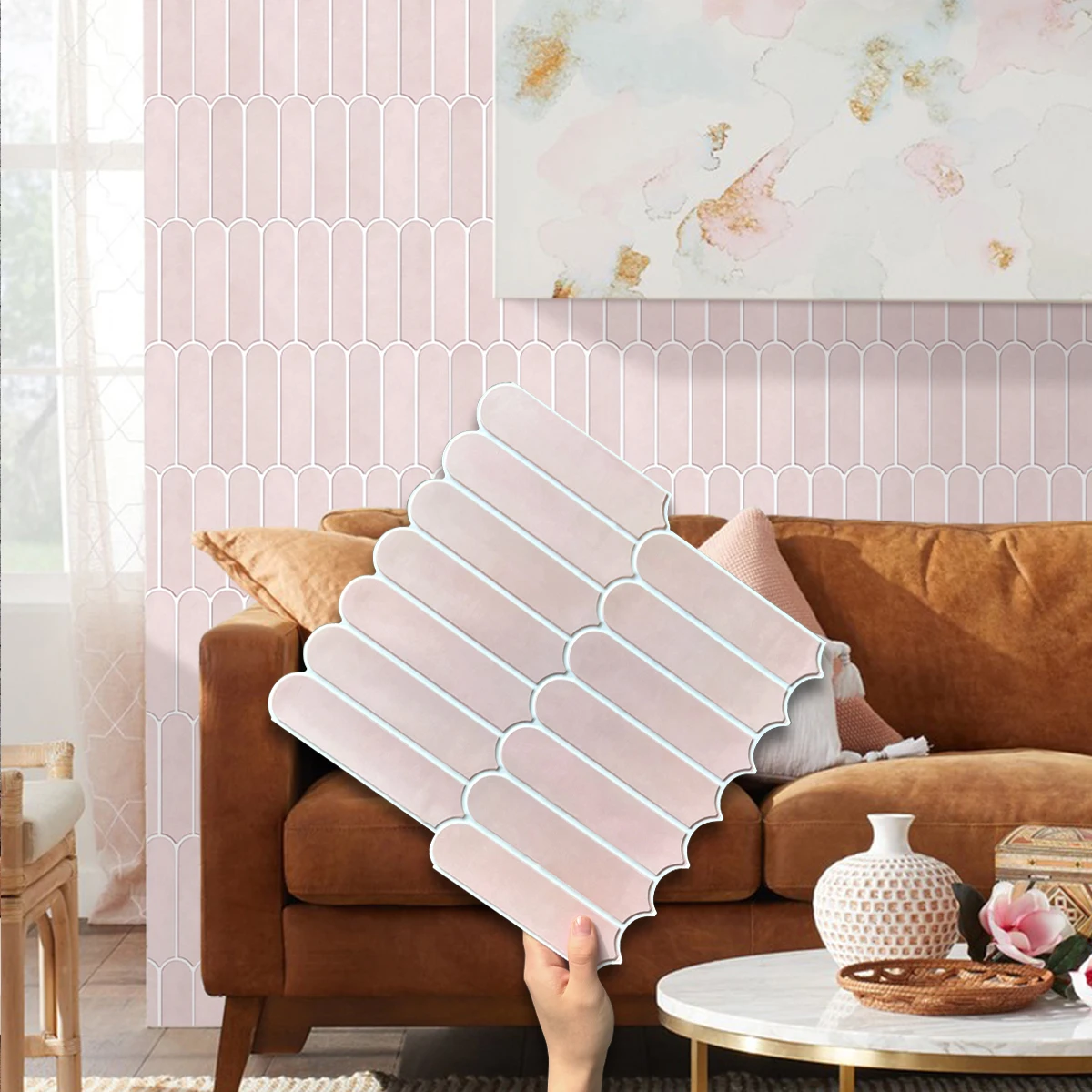 1/10 adet soyulabilir ve yapışkan duvar çıkartmaları, oturma odaları için modern dekoratif duvar panelleri, 3D duvar çıkartmaları, kendin yap ev dekorasyonu.