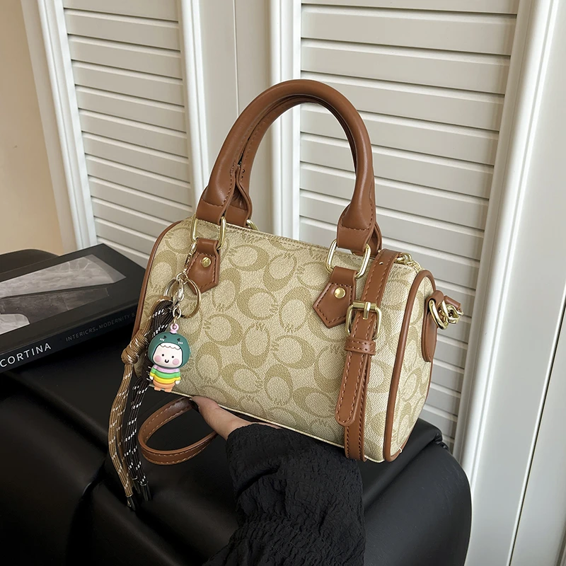 Borsa a tracolla da donna casual dal design di lusso Borsa in pelle di design di alta qualità Borsa a tracolla con cerniera elegante e alla moda