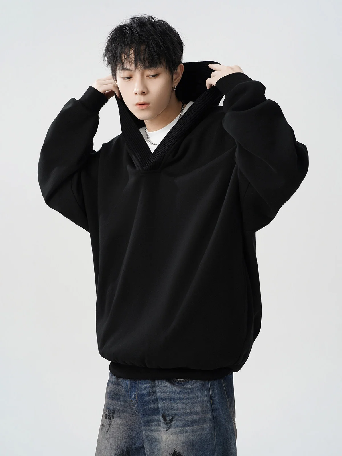 

Mens With Hat Hoodies Printed Eras Inspired Design Retro EleMensts Modern Twist Youth Appeal Casual Style Everyday Wear Urban BF