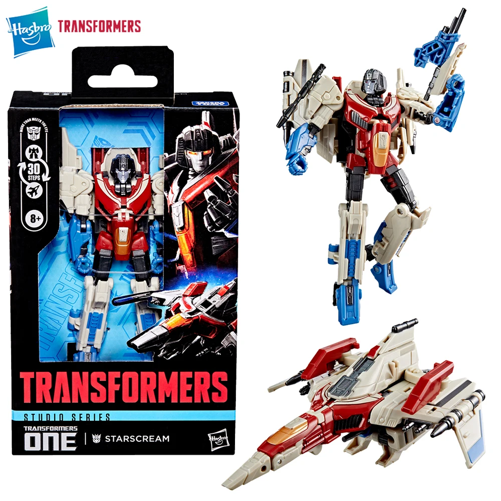 

Original NEW Hasbro Transformers Studio Series Transformers One Starscream 11.5cm Deluxe Class Action Movie Model Figure Toys