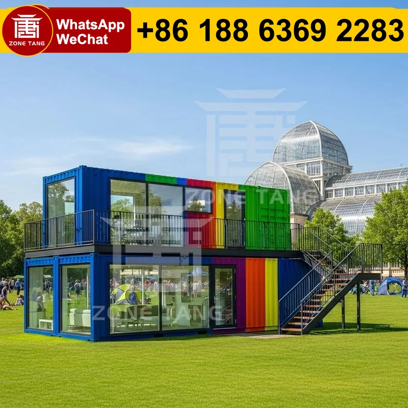 

Small House Waterproof Modular Homes Global Shipping Vacation Retreat Budget Friendly Flat Pack House Construction Tiny House