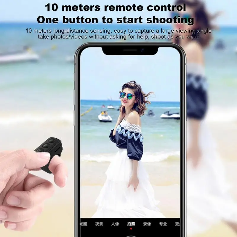 Page Turner Camera Remote Shutter Wireless Seamless Video Record Controller Connectivity Controller For Camera Selfie Video