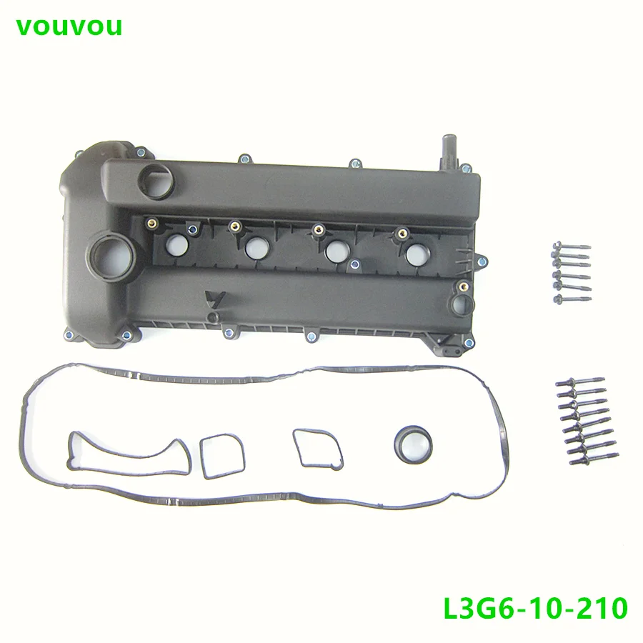 Car engine parts L3G6-10-210A cylinder head cover for Mazda 3 2.0 BK 2004-2010 Mazda 6 2005-2012 GG GH Mazda 5 2007-2011 CR CW