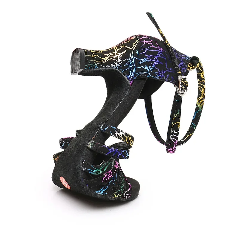 XIHAHA Vrouwen Sandalen Latin Dansschoenen voor Dames Meisjes Ballroom Tango Dansschoenen Salsa Sandalen Oefenschoenen Vrouw Hakken