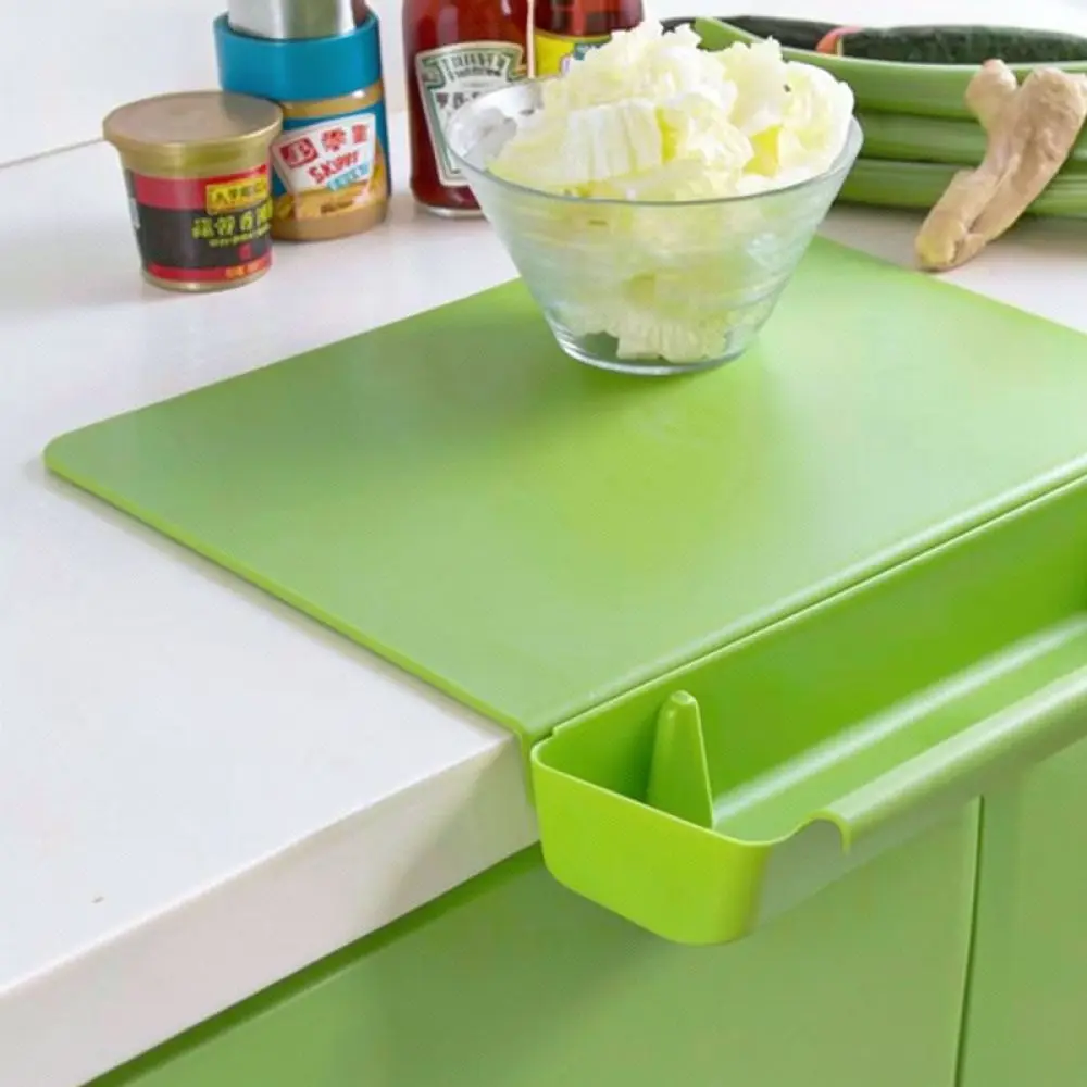 Space Saving Acrylic Chopping Board Set Detachable Kitchen Plate Anti Slip Cooking Tool Professional Prep Surface