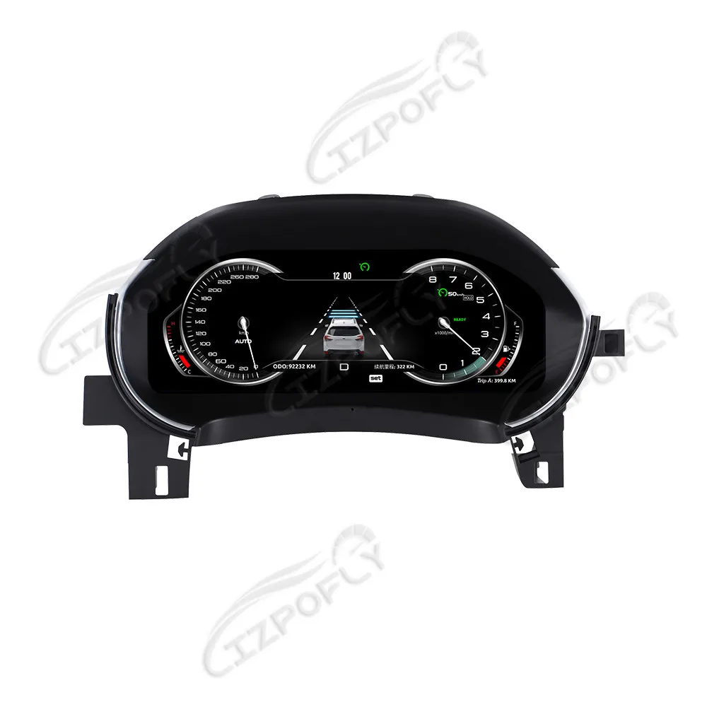 LCD Speedometer Car Dashboard 12.3 inch For Nissan X-Trail 2014-2022 Qashqai 16-22 Cluster Virtual Cockpit Instrument Display