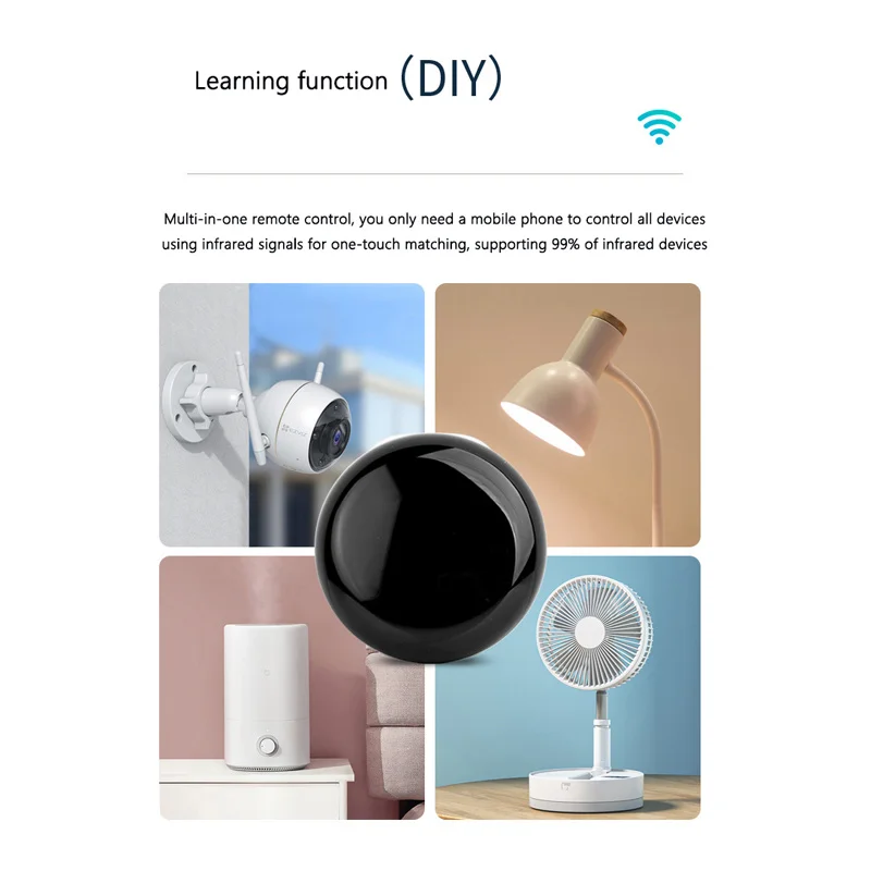 Wifi ユニバーサルリモコン Tuya インテリジェントリンケージデバイス共有携帯電話スイッチングアプライアンス 360 °    赤外線信号