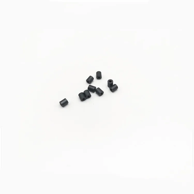 100pcs Hollow Ferrite Double Hole Beads 3.5*3*1.5 4*2*2 mm anti-interference Cores EMI Filter Ring Nickel Zinc Through Flux