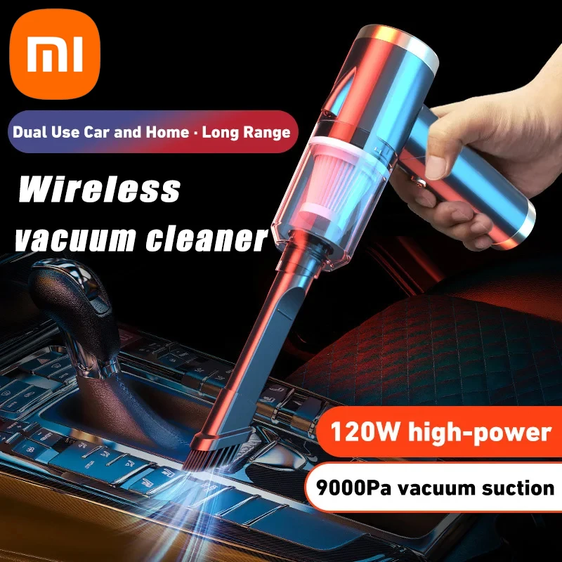 Xiaomi Car Vacuum Cleaner Car Home Wireless High Power Folding Strong Suction Handheld Vacuum Cleaner Power Powerful Cleaning