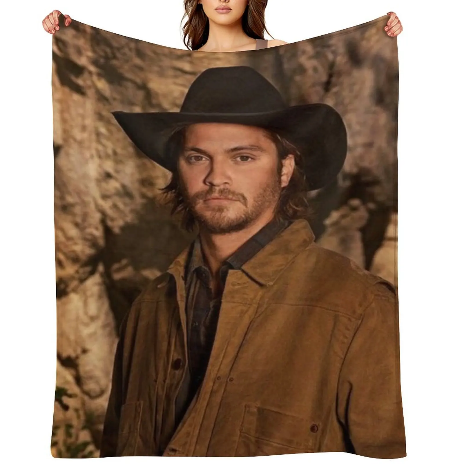 

Luke Grimes Throw Blanket decorative Decorative Throw Decorative Sofas Single Blankets