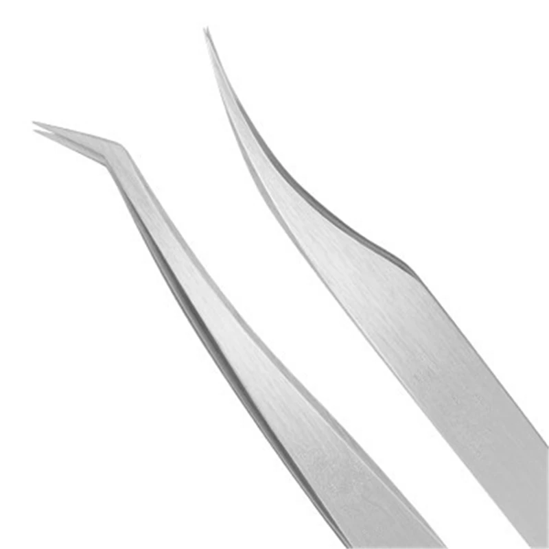 

12.5cm Dolphin Plume Stainless Steel Kitchen & Bar Tweezer Food Tongs Kitchen Cooking Medical Tweezers