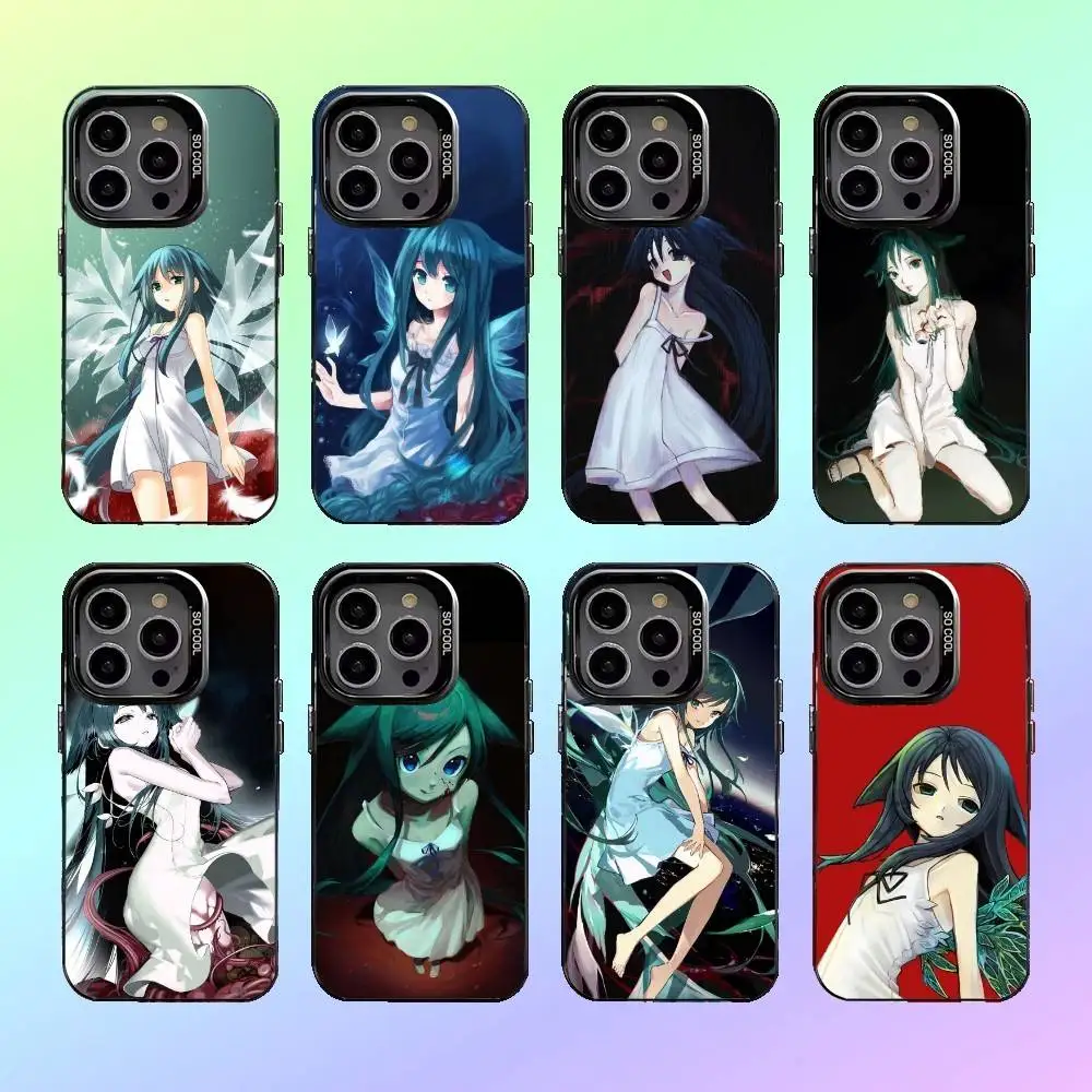 

The Song Of Saya Saya No Uta Phone Case For iPhone17,16,15,14,13,12,11 Plus,Pro Max Colored silver phone case