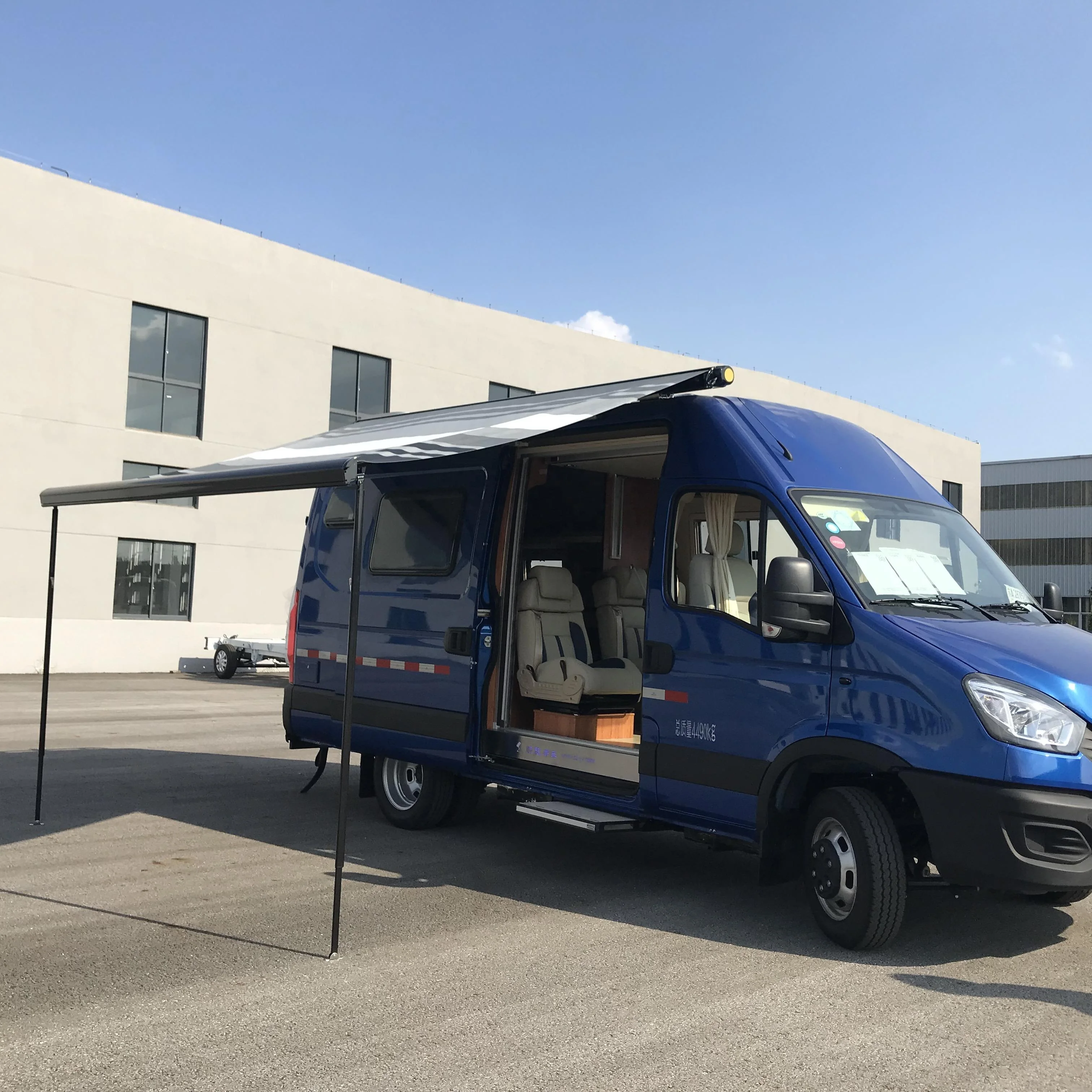 2.5M 3M Outdoor Camping Tents 5M Customized Retractable Motorized RV Caravan Awning for Camper Van,Custom Sizes