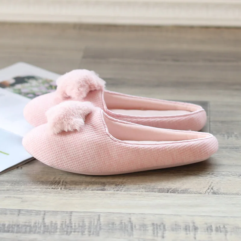 New Fashion Spring Summer Cute Women Slippers Cotton Home House Bedroom Indoor Women Shoes