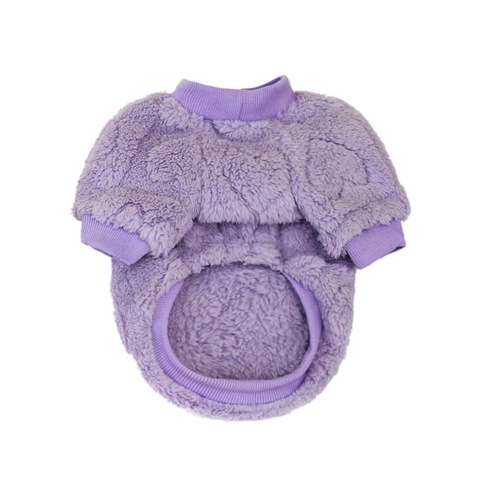 Autumn Winter Warm Dog Clothes for Small Dogs Outdoor Soft Cozy Fleece Jacket Vest Coat Pet Chihuahua Velvet Clothing