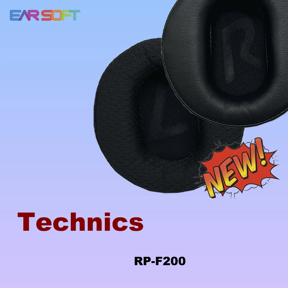Almohadillas de Repuesto Earsoft para Auriculares Technics RP-F200, Fundas Protectoras para Auriculares