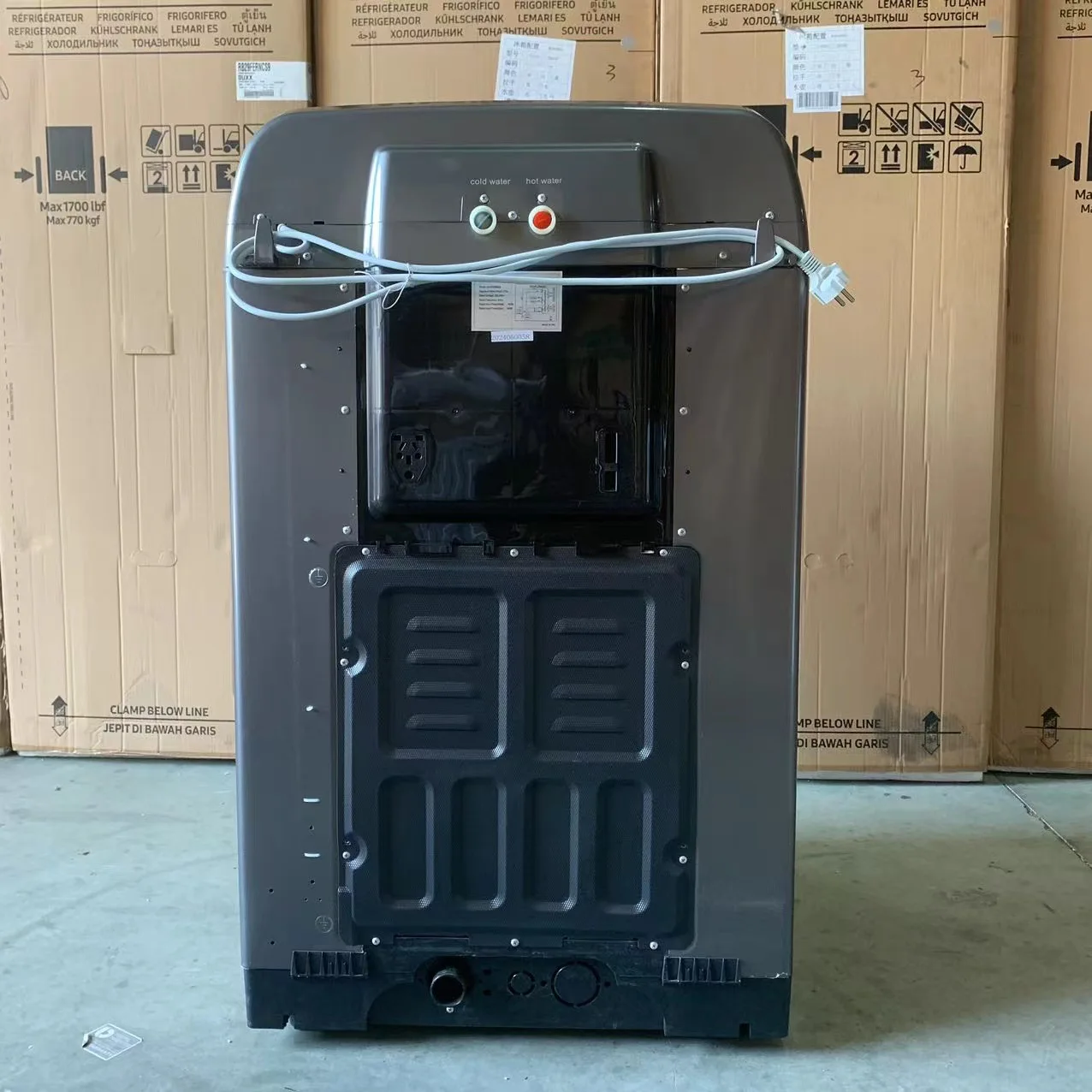 Vendita diretta in fabbrica di lavatrici domestiche montate dall'alto di grande capacità completamente automatiche da 25 kg