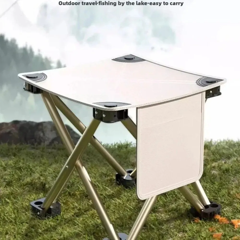 Bild 6: Superleichter Klapphocker Outdoor-Material Faltbare Struktur Klappstuhl Pony-Design Tragbares Design Campingstuhl