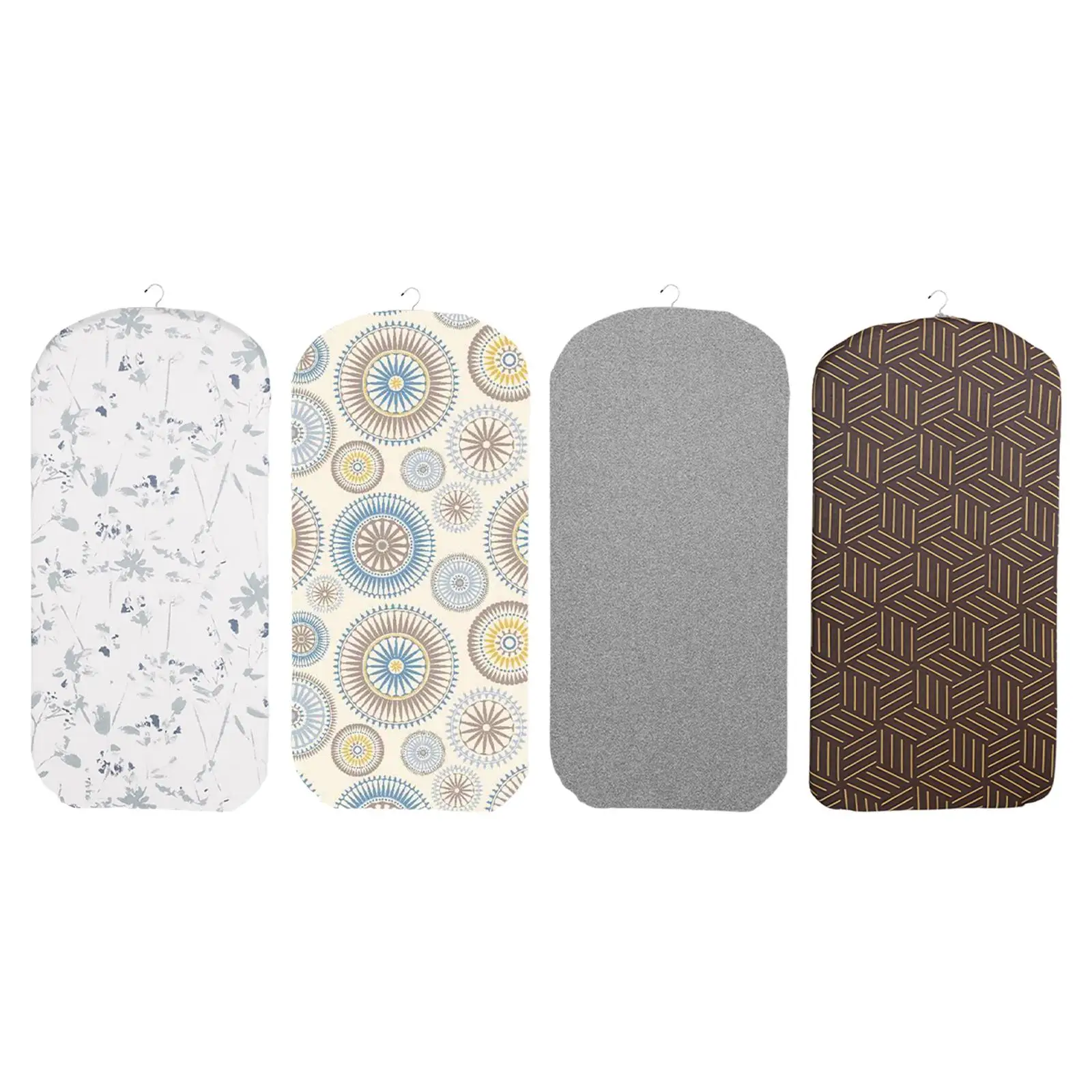 Hanging Ironing Board, Removable Ironing Mat, Standing Over Door, Clothes