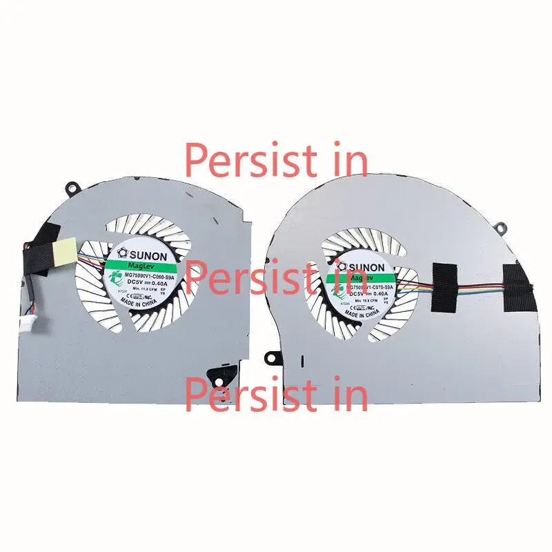 Новый вентилятор охлаждения процессора и графического процессора для ноутбука Dell Alienware 17 R4 R5 P31E ALW17C 04RFW1