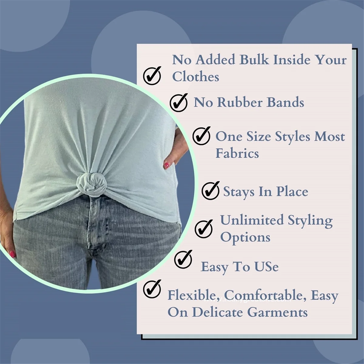 Cinch Clip, Add Fun, Fit, and Flair to Your Wardrobe, Shirt Clip for Women Clothing, Cinch Clip, Cinch Clip 1PCS HY