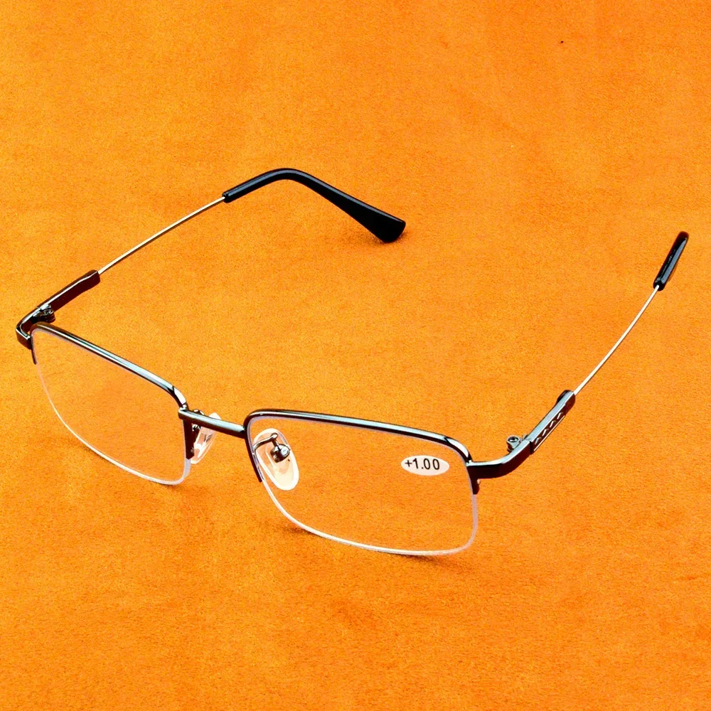 

Progressive Multifocus Computer Reading Glasses Blu Light Blocking Titanium Alloy Spring Hinge Multifocal Readers +0.75 to +4