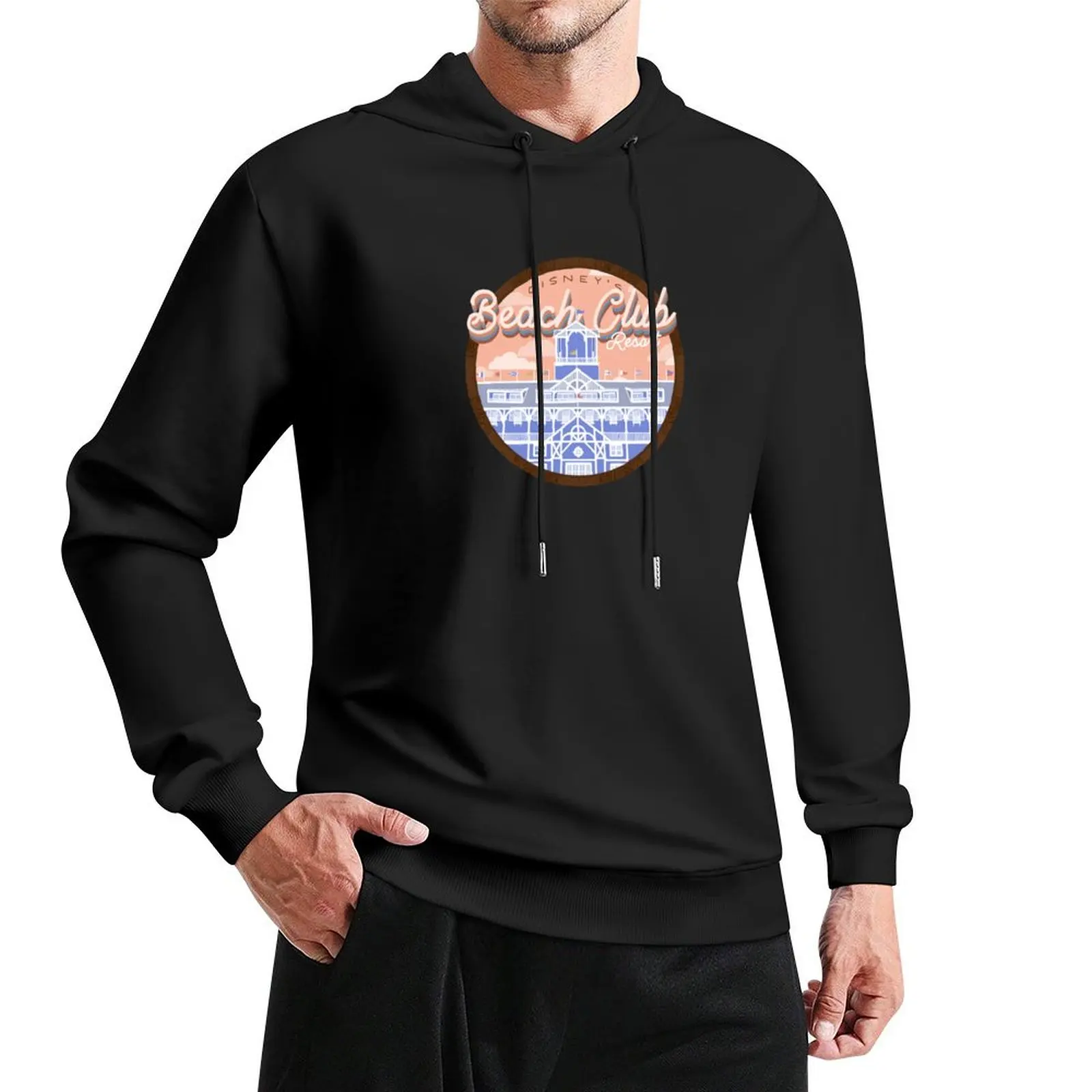 

Beach Club Pullover Hoodie graphic t shirts men men's coat men's sweat-shirt set new in hoodies & sweat-shirt