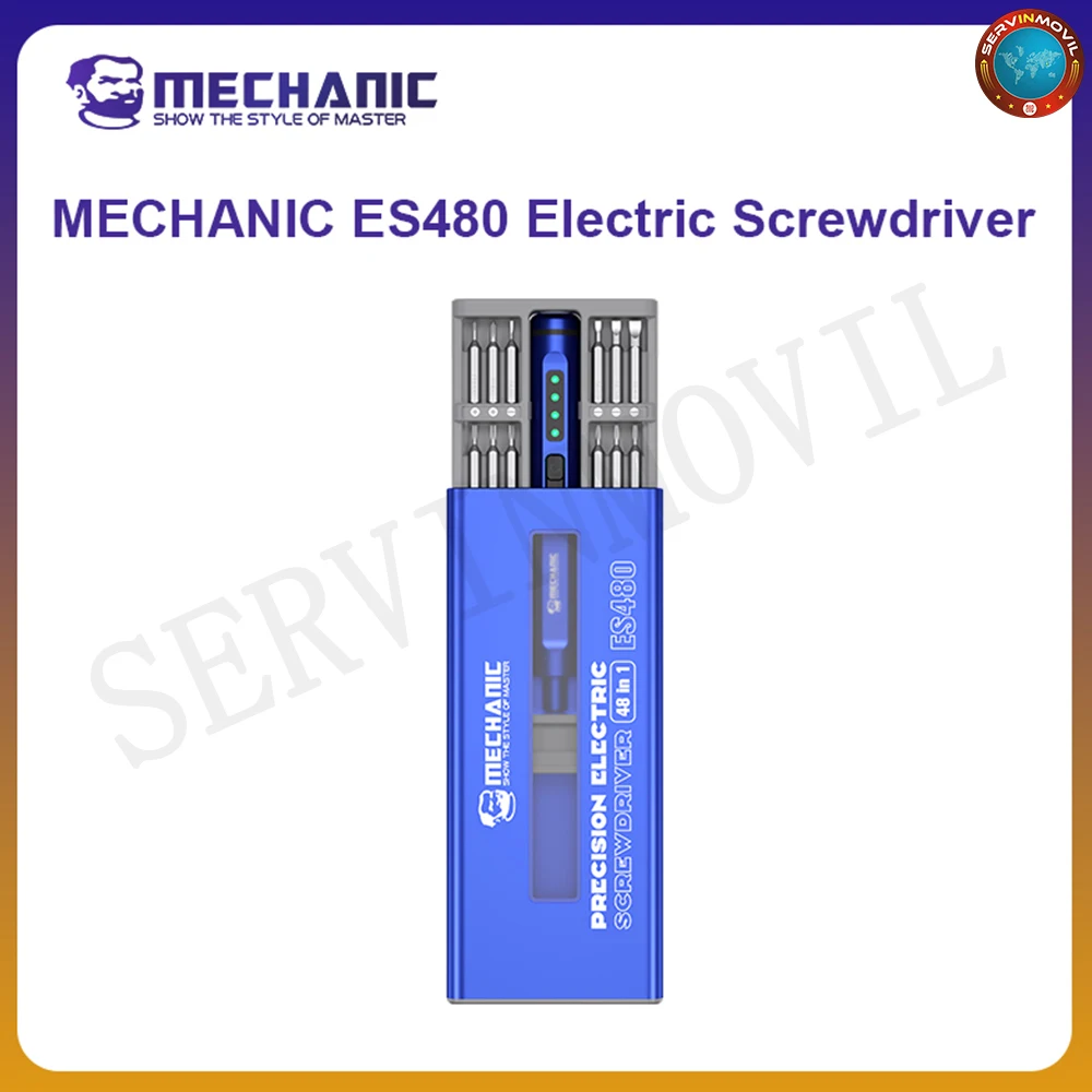 

MECHANIC ES480 48 в 1, набор электрических многофункциональных прецизионных отверток для разборки мобильных телефонов, инструменты для ремонта