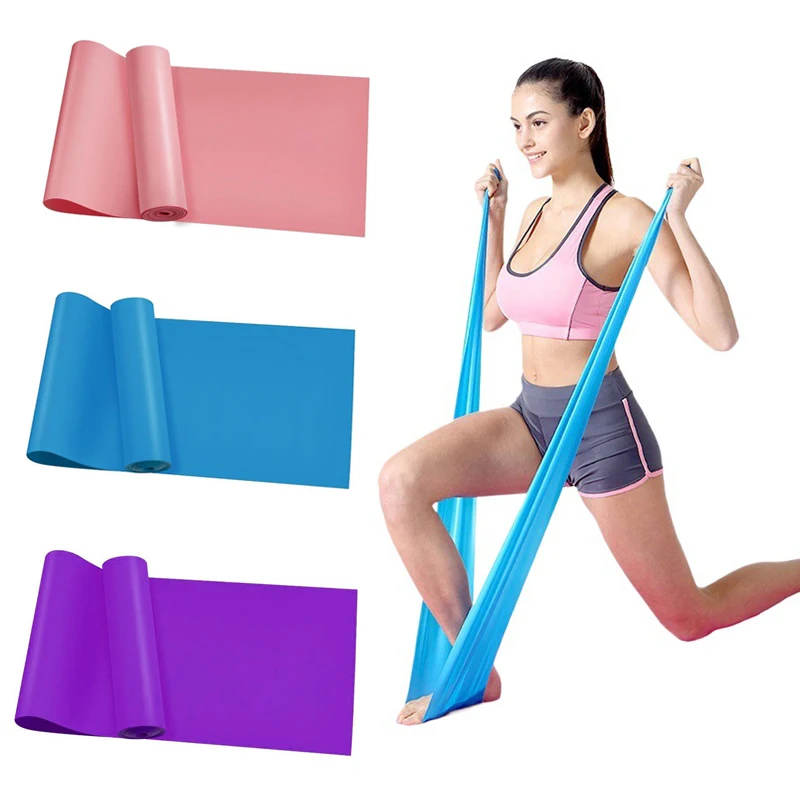 3 Stück/Set, Yoga-Spannungsgürtel, elastisches Fitness-Widerstandsband für Männer und Frauen, Yoga-Stretchgürtel für Krafttraining