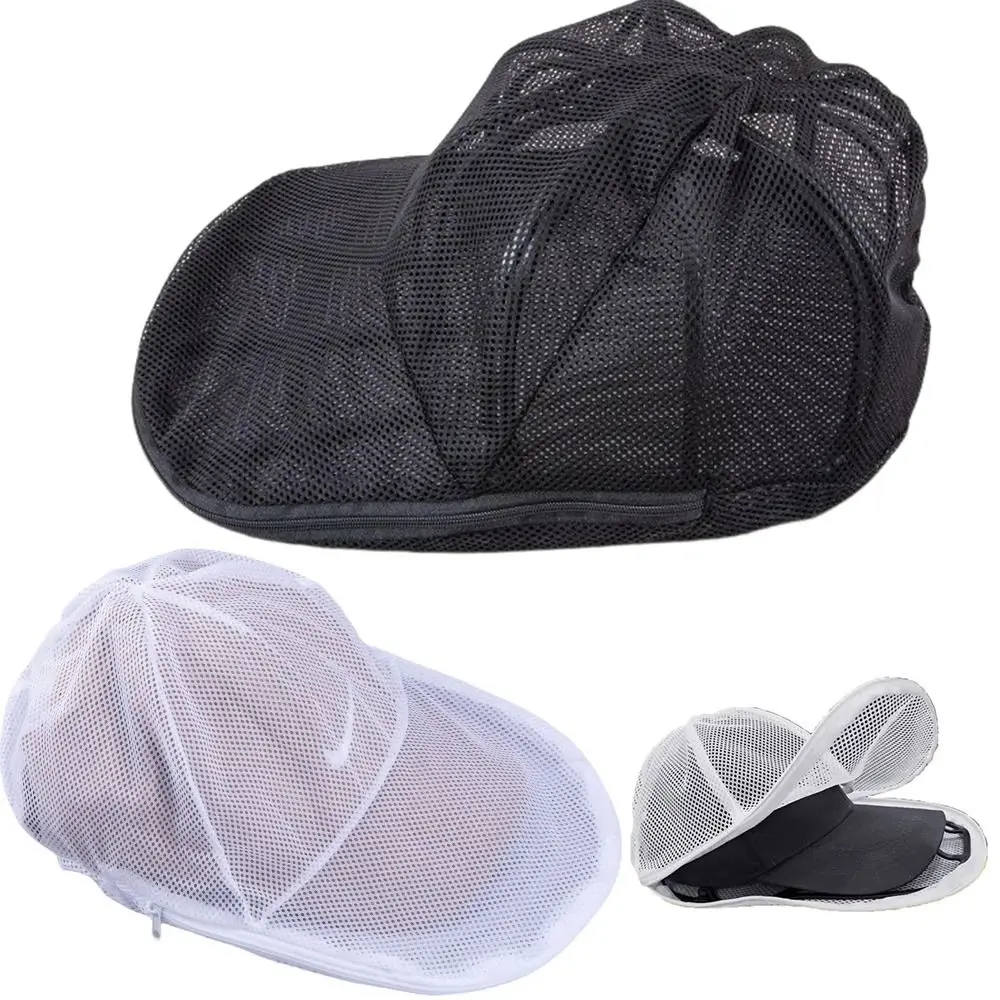 Protector Holder Baseball Cap Washing Cage Polyester Dishwasher Washing Hat Rack Baseball Hat Washer Laundry Wash Bags