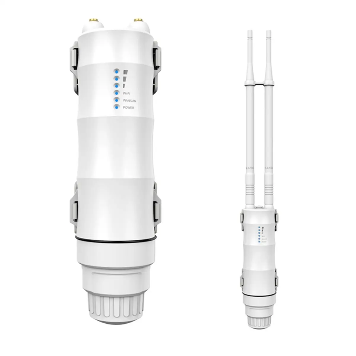 New Electronics AC1200 Wireless Outdoor Router 2.4 GHz/5 GHz Dual-Band with POE Waterproof AP Repeater 7/8 DBi Directional Anten