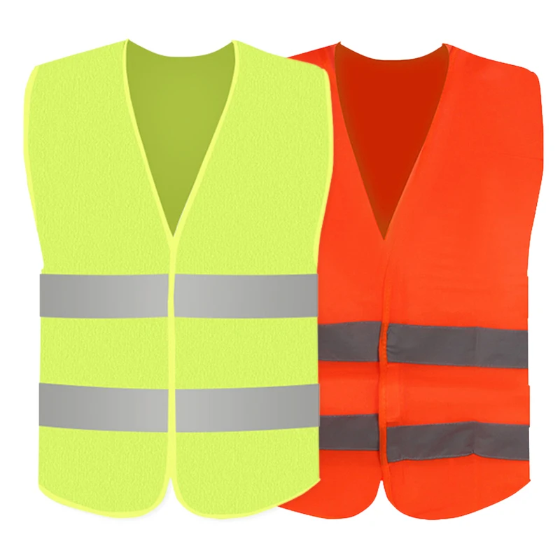 Car Emergency Vest High Fluorescent Visibility Emergency Reflective High Visibility Jacket For Car Car Emergency Reflective Vest