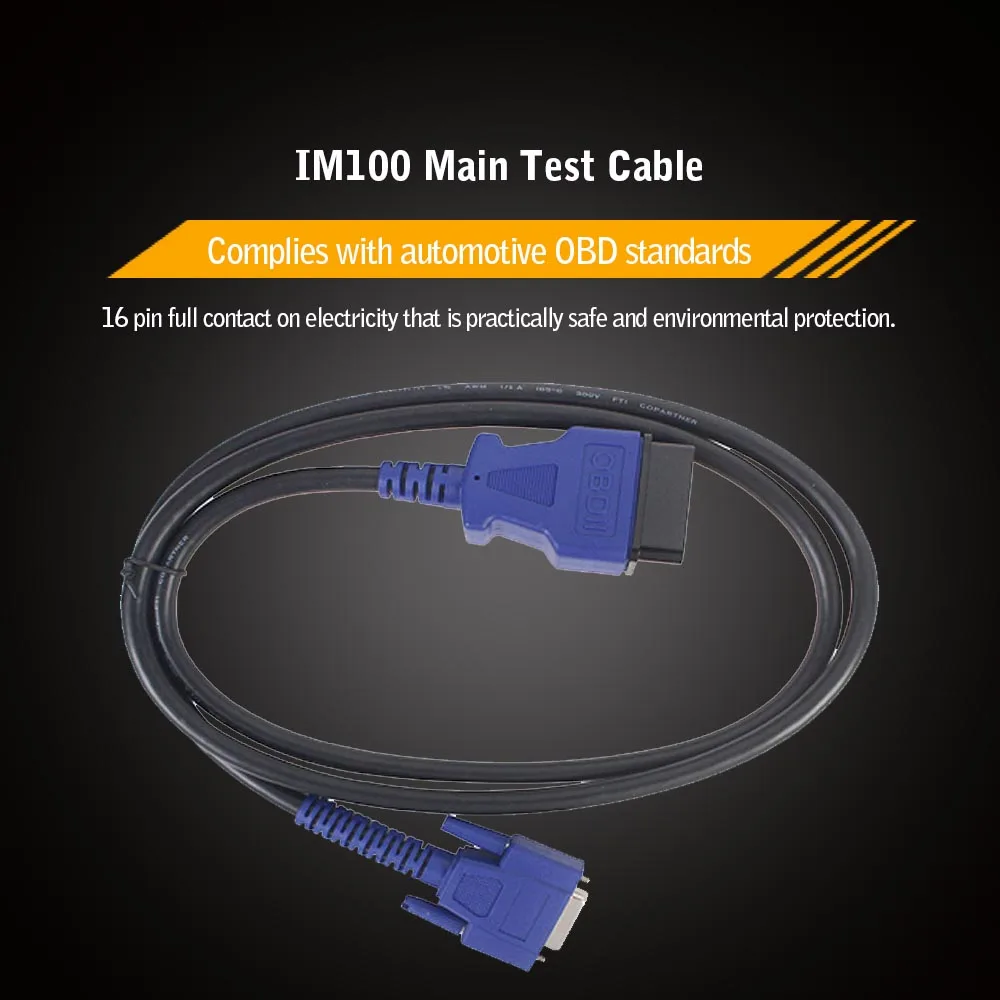 Original Autel IM608 OBD Cable 16Pin Main Test Cable DB26 Female Connector For Autel MaxiFlash JVC IM608 PRO IM609 OBD Interface view 4