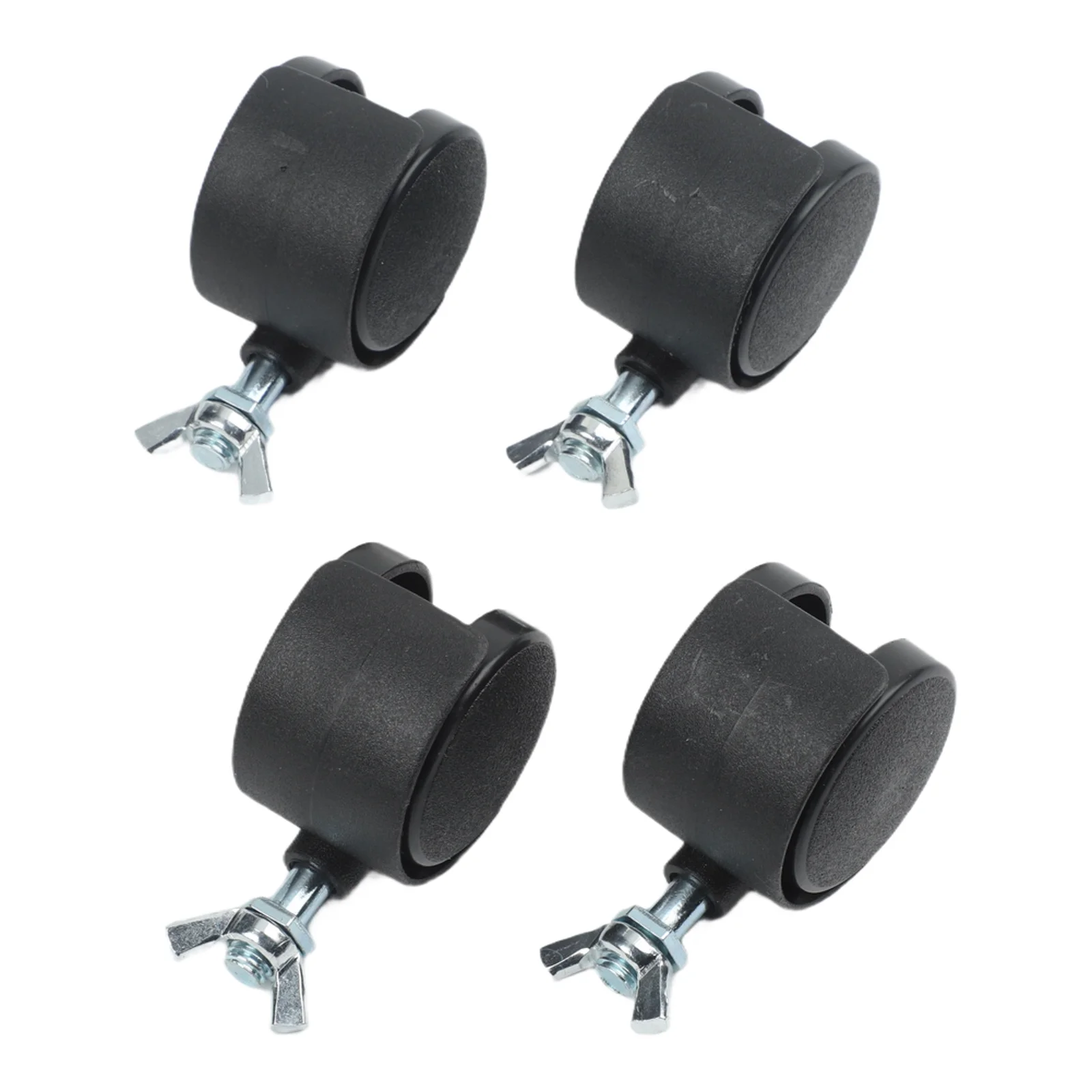 1.5 Inches Omnidirectional Casters Casters For Electric Heater Door Hinge Robust Plastic Materials PU Wheel Construction