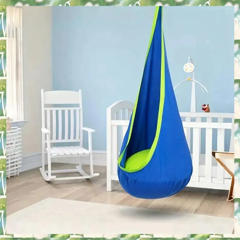 FIZP ハンギングチェアポータブルパラシュート布スイングベッド屋内中庭モデルインフレータブルクッションハンギングチェア