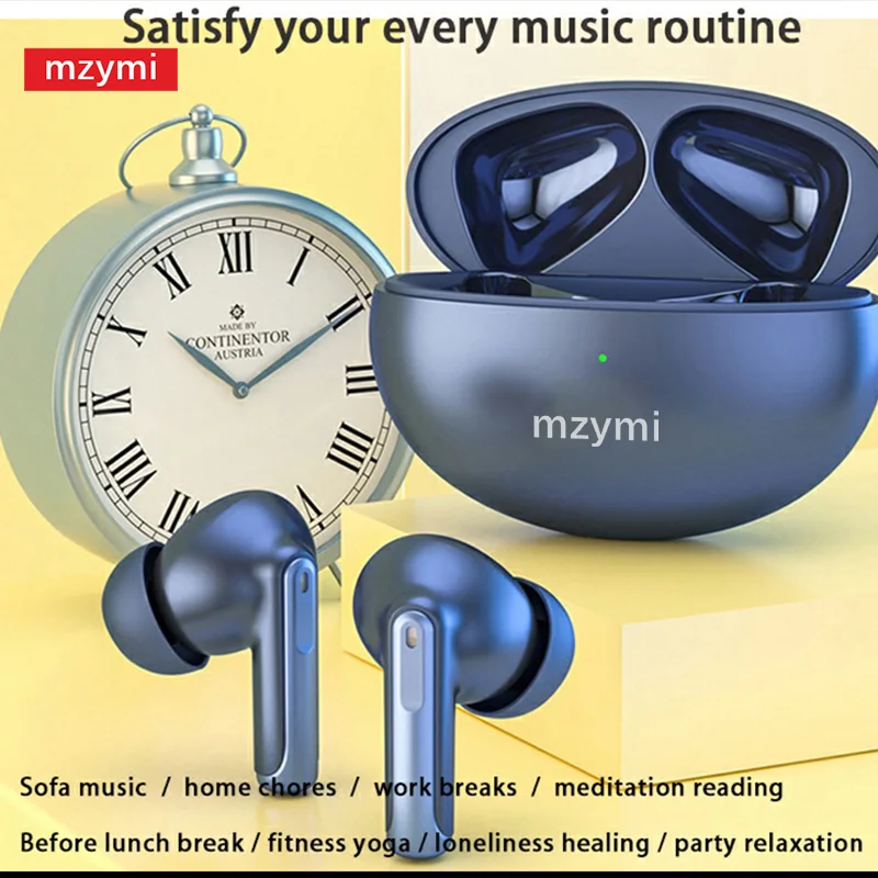 mzymi ANC+ENC Wireless Earbuds XY-70 Bluetooth Noise Reduction Earphones Hifi Sound Sports ANC Charging Headphones For XIAOMI