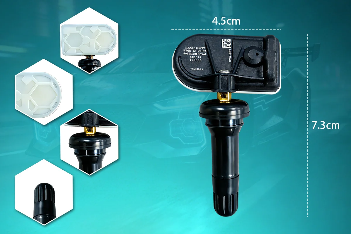 Reifendrucküberwachungssensor SA3HE3609200B Kompatibel mit BYD Song L EV PRO Yuan Plus 433MHZ Ersatz für SA3HE-3609200B – Detail 4