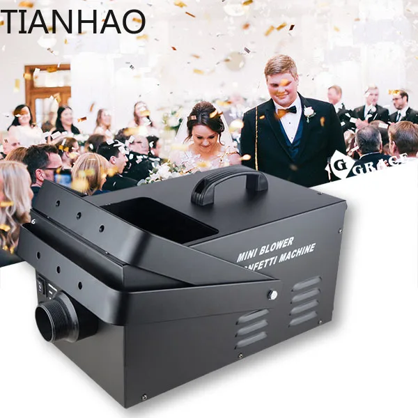 1800W Confetti Blower Machine Stage Manual Control Whirlwind Paper Confetti Launcher