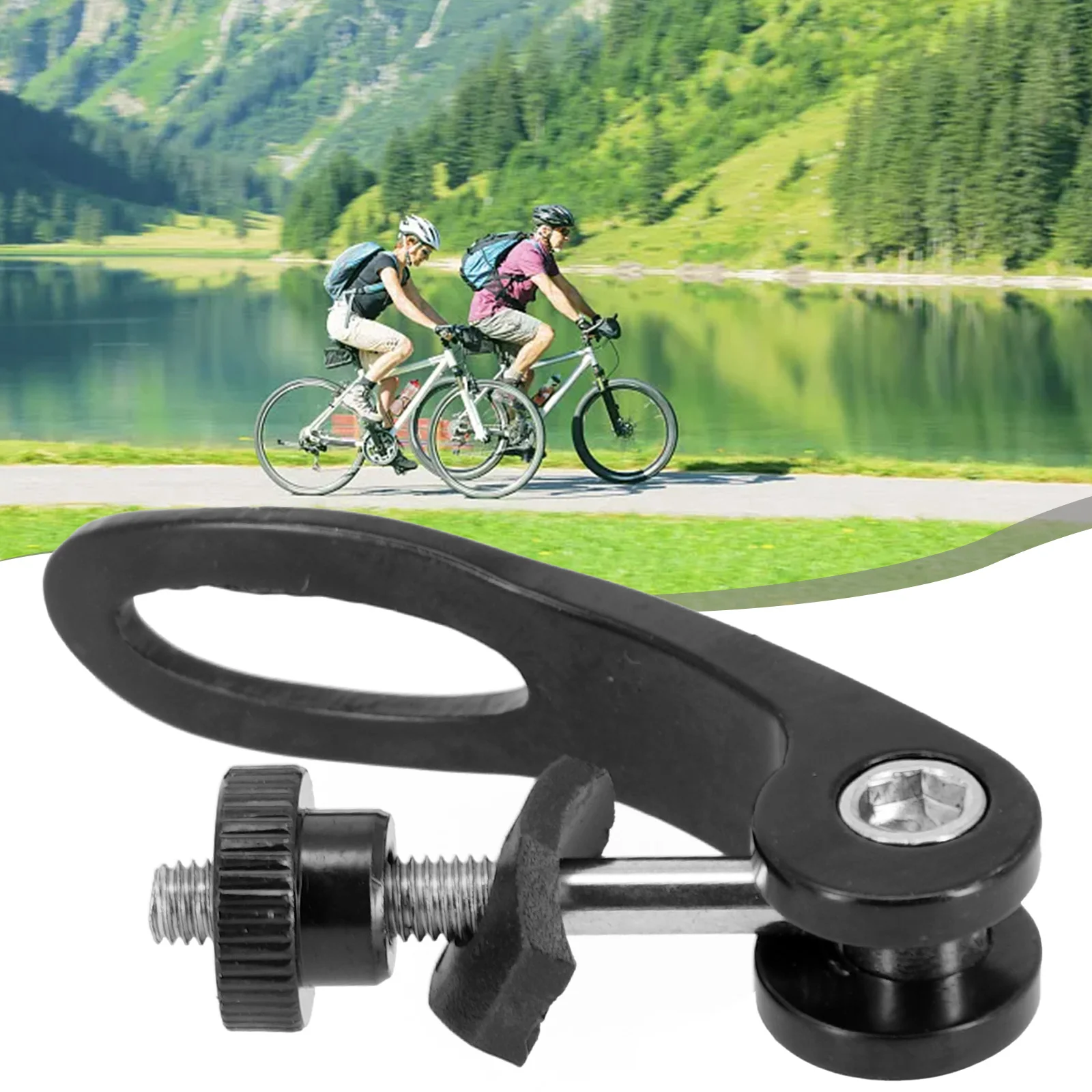 1 Pcs M5x45mm Bicycle Bike Post Clamp Skewer Locking Screw Aluminum Alloy Quick Release Bicycle Supplies