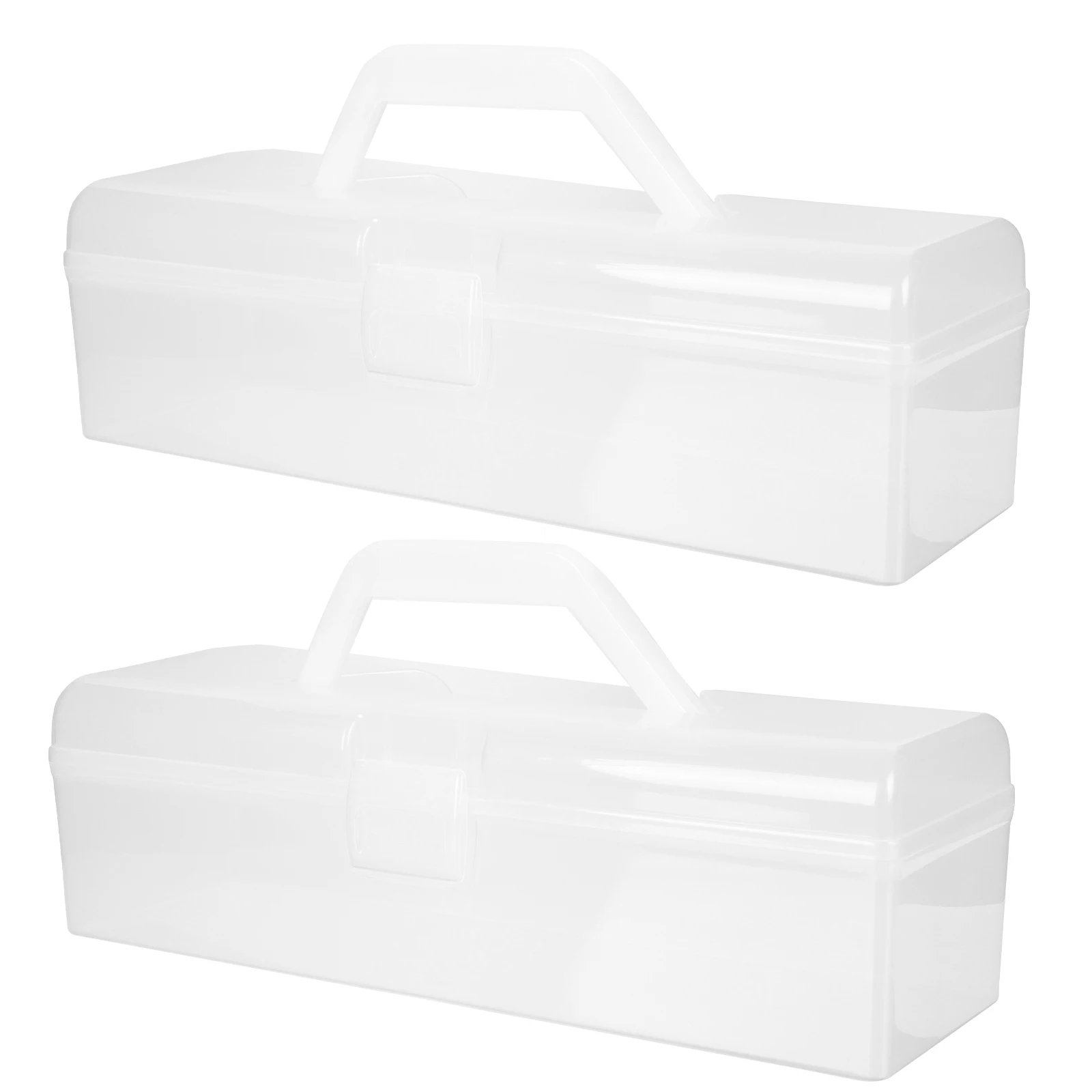

2 Pcs Desktop Storage Box Organizers for Kitchen Compartment Boxes Containers Noodle