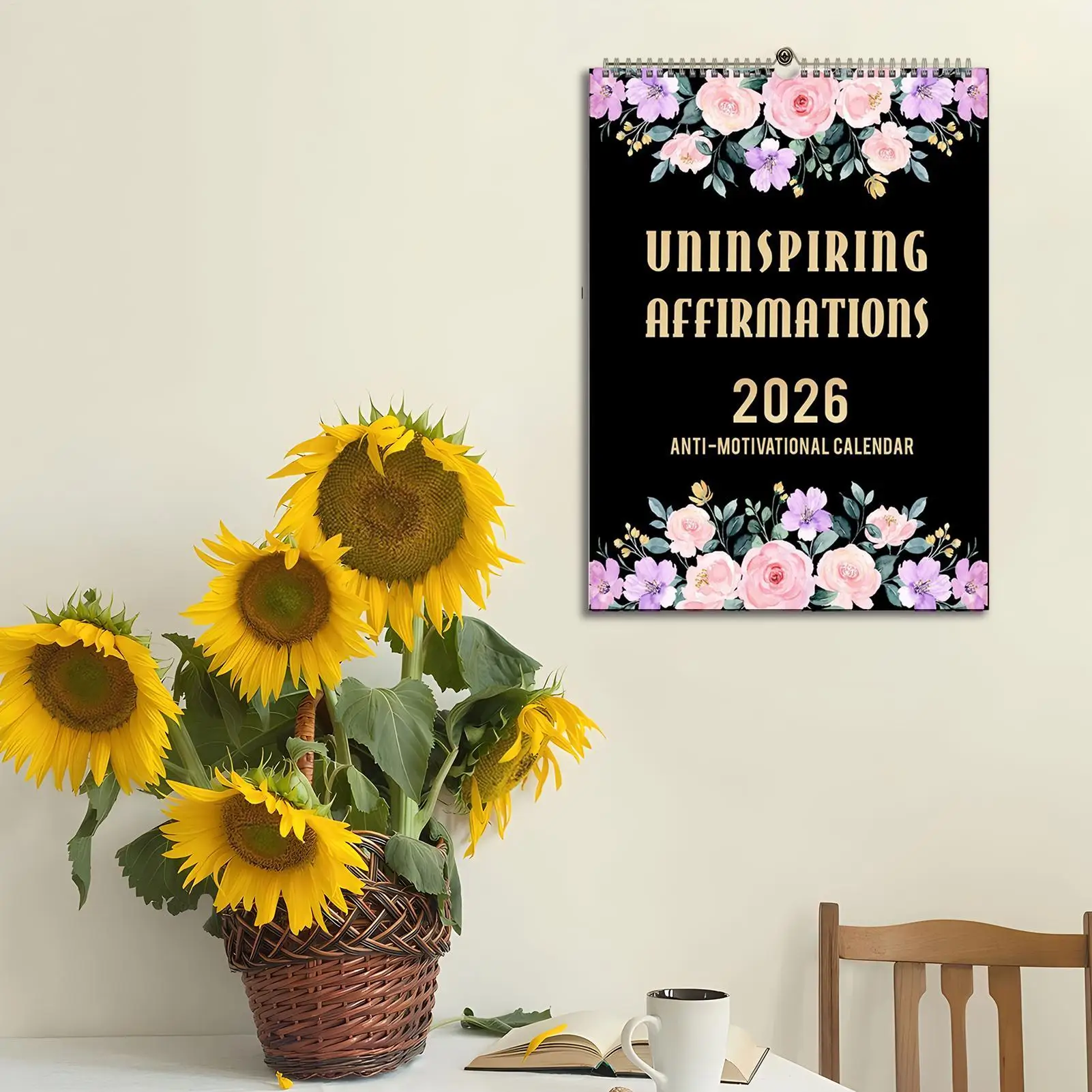 

2026 Wall Calendar 12 Months 2026 Wall Calendar Planner Monthly Funny Personal Time Management Planner With Ironic Motivational