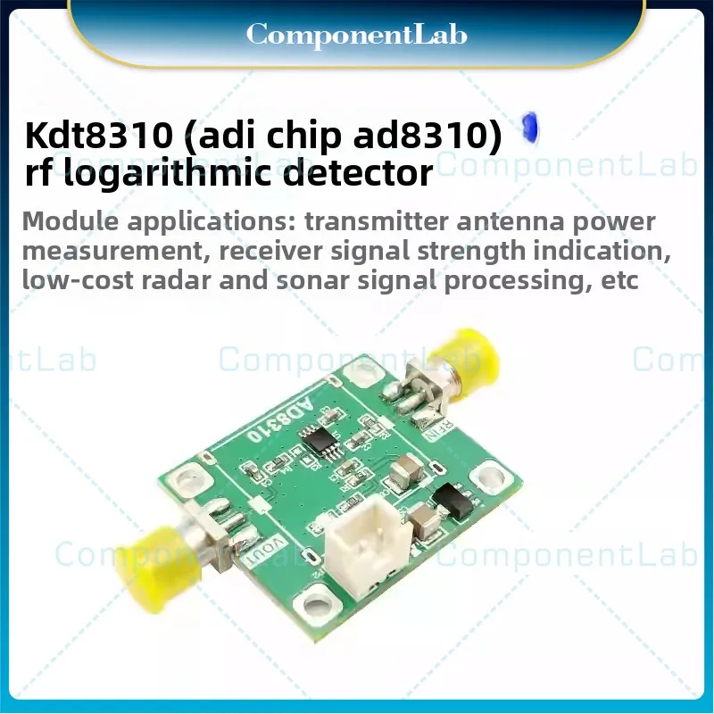 New original AD8310 module DC-440M logarithmic detector with voltage output of 70dB logarithmic amplifier