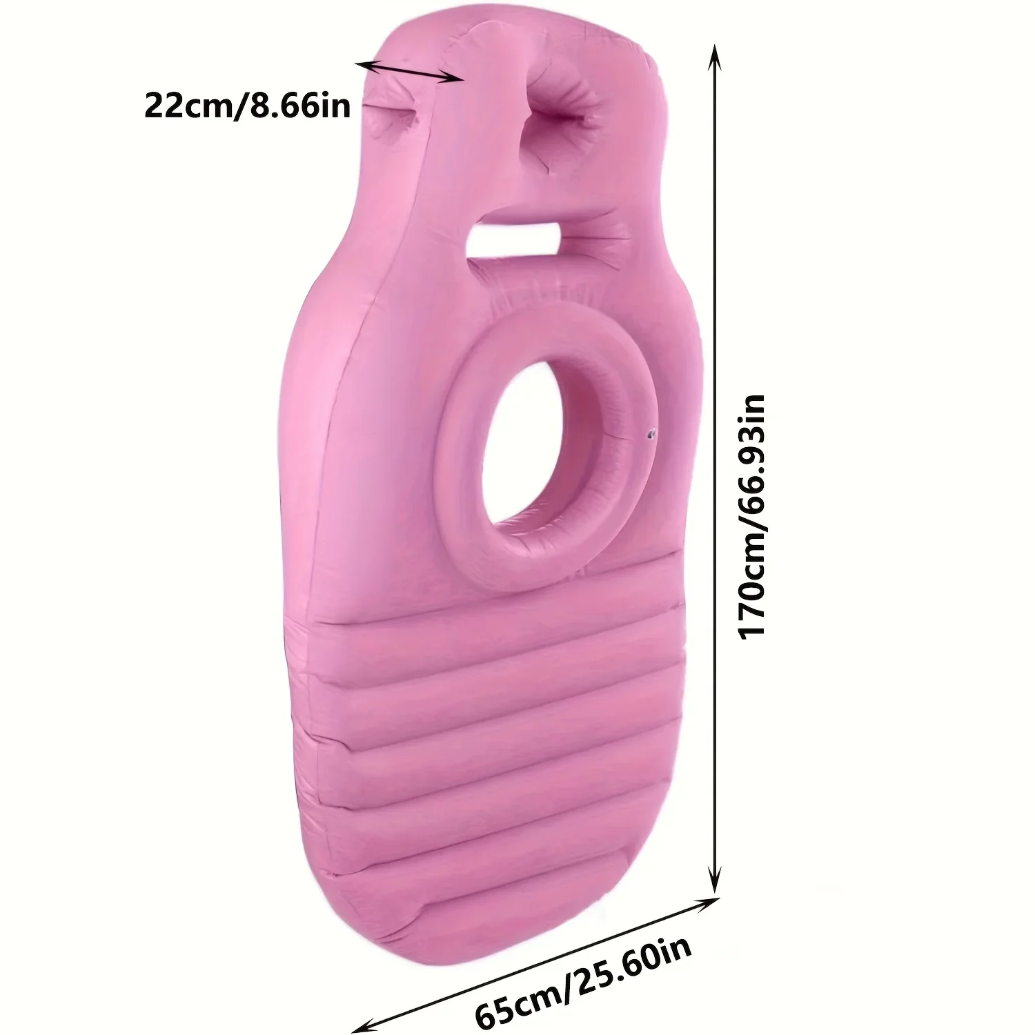 

170cm Inflatable Pregnancy Pillow - PVC Body Pillow, Suitable for All Body Types Embarazada, Designed for Pregnancy, Sleeping