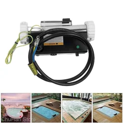 2KW 3KW Bathtub Electric Tankless Water Heater Massage SPA Pool Water Heater Thermostat Circulating For IPX5 Waterproof H30-R1