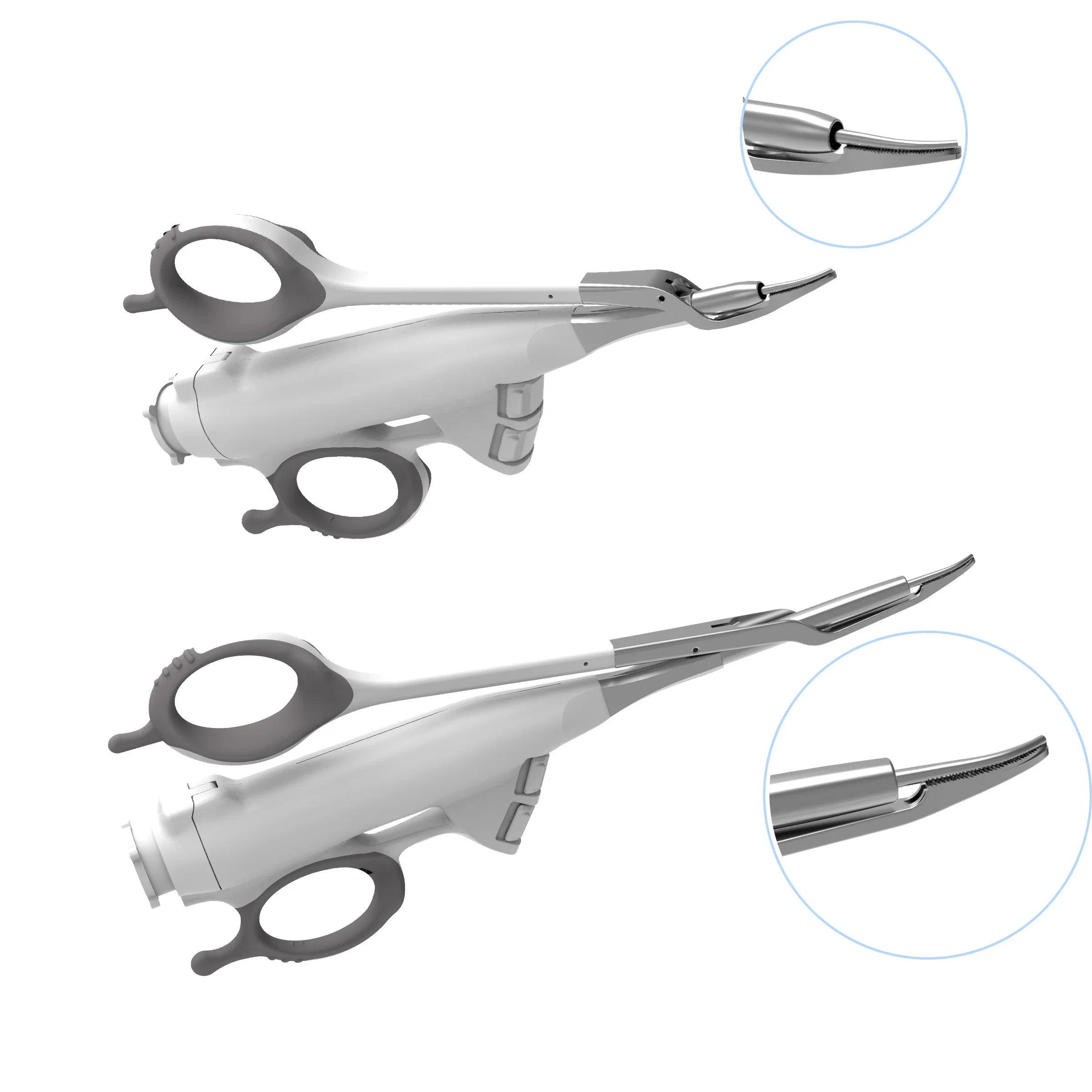 Medical ultrasonic scalpe handle structure