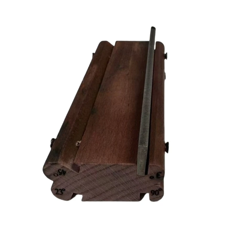 Multifuntional Guitar Fret Dressing File Guitar Fret Beveling Tool for Efficient Polishing and Fretboard Maintenance