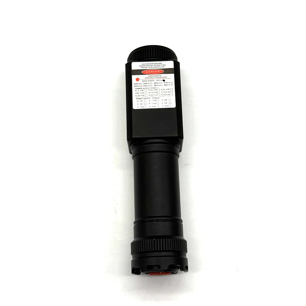 

Waterproof 405nm 420nm 450nm 465nm 520nm 638nm Red/Green/Blue/Purple Diving Exploration Laser Module DS7