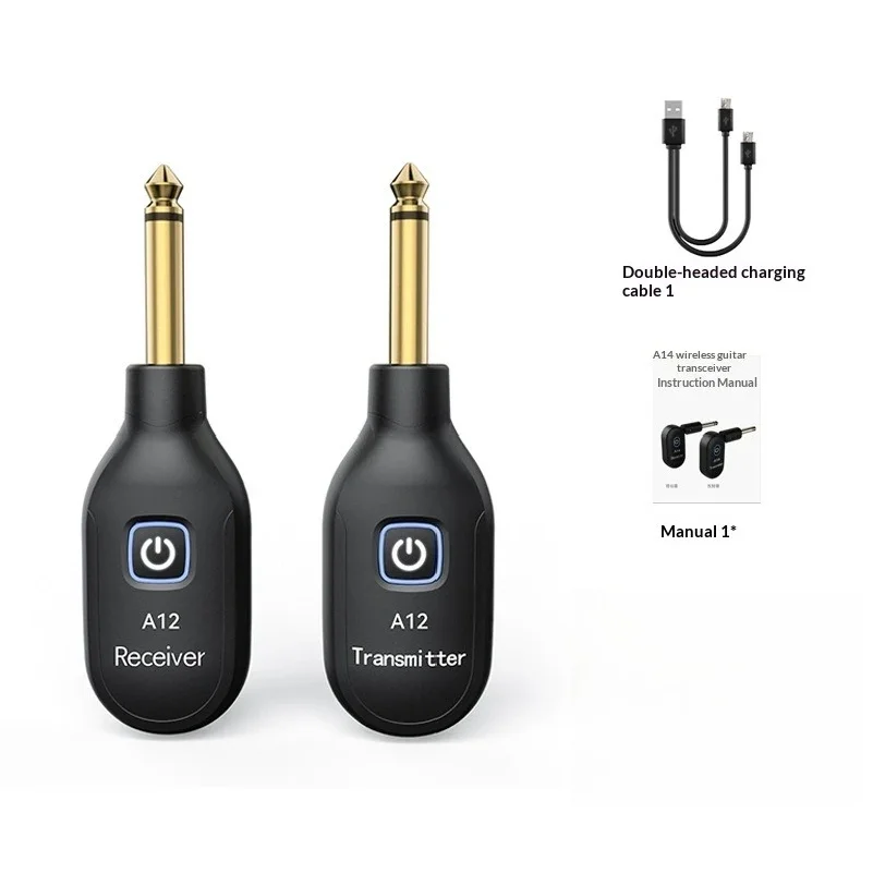 A10/A11/A12/A13/A14/T9/KT6/B9/C01 Guitar Wireless Transmitter Receiver Electric Guitar Bass Audio Transceiver Portable view 4